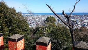 神倉神社境内からの眺望