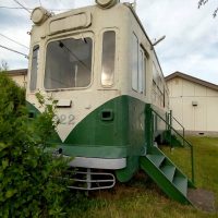 室山公園の市電の車両