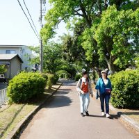 緑道を歩く