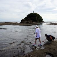 天神崎にやってきた