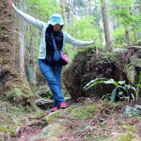 バランスを取る伊舞さん