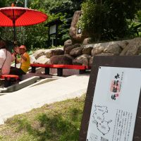 水垢離体験場での様子