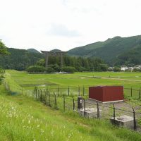 熊野川堤防からの眺め