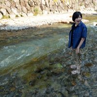 猪谷川に入ってみた