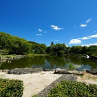 潮入式池泉回遊庭園