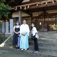 西岡良徳宮司と