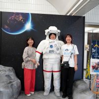 顔出し宇宙飛行士