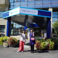 串本町役場古座分庁舎前