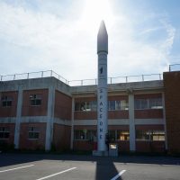 ロケットのモニュメント