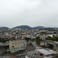 市庁舎北側の展望