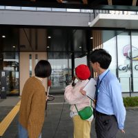 田辺市役所の正面玄関