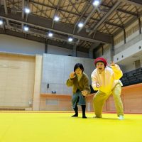 ファイティングポーズ？