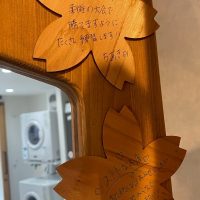 女子2人のメッセージも